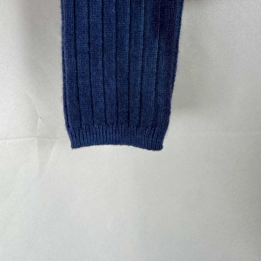 Madewell 100% Cashmere Cardigan Button Down Tie Dyed Ribbed XXS VNeck Preppy Lux - Picture 6 of 10